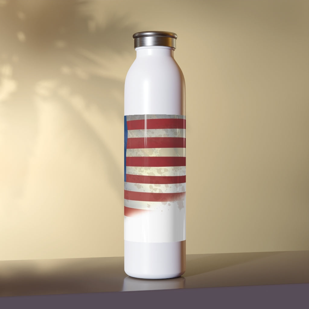 Old Glory Slim Water Bottle