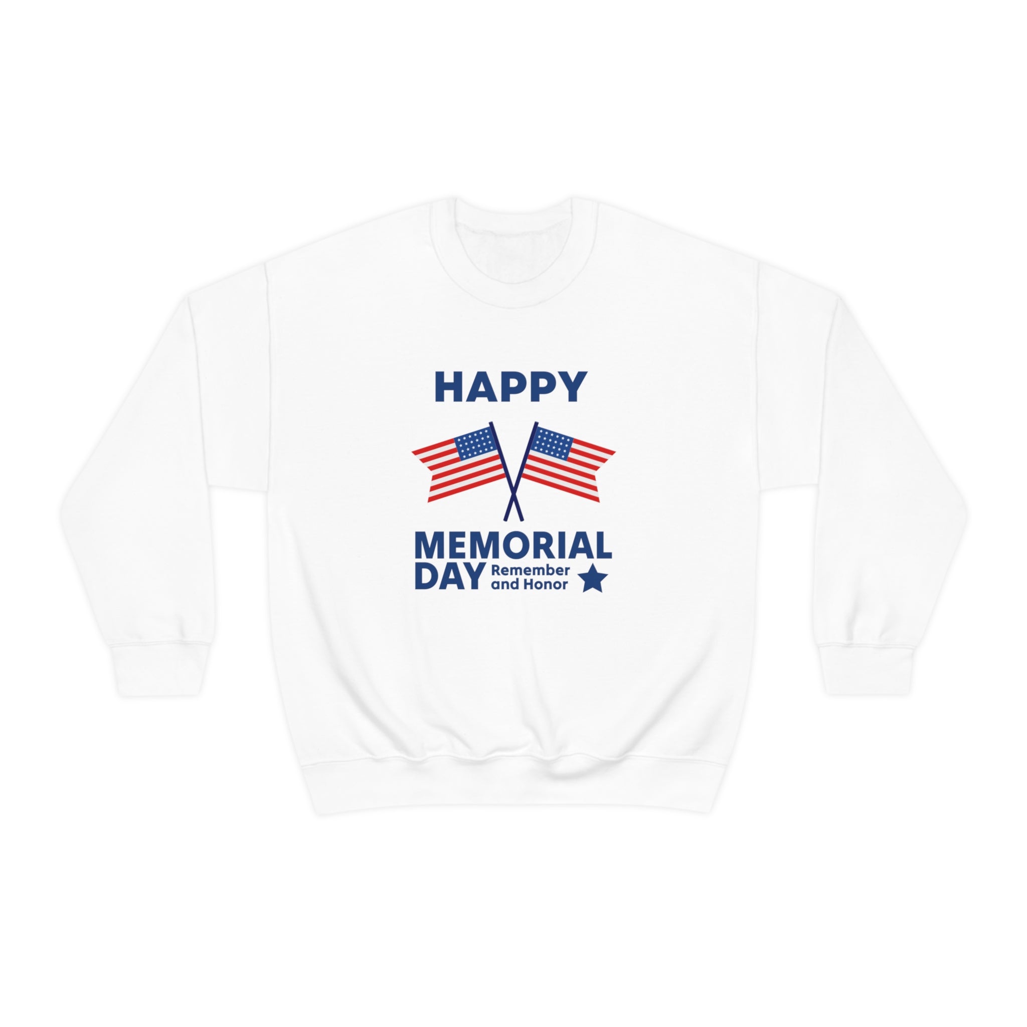 Happy Memorial Day Unisex Heavy Blend™ Crewneck Sweatshirt