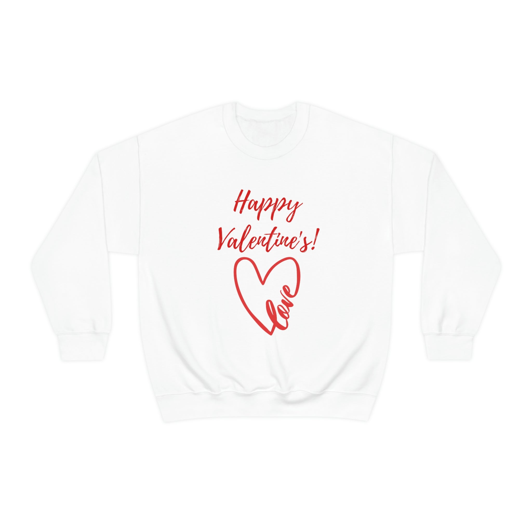 Happy Valentine's Love! Unisex Heavy Blend™ Crewneck Sweatshirt