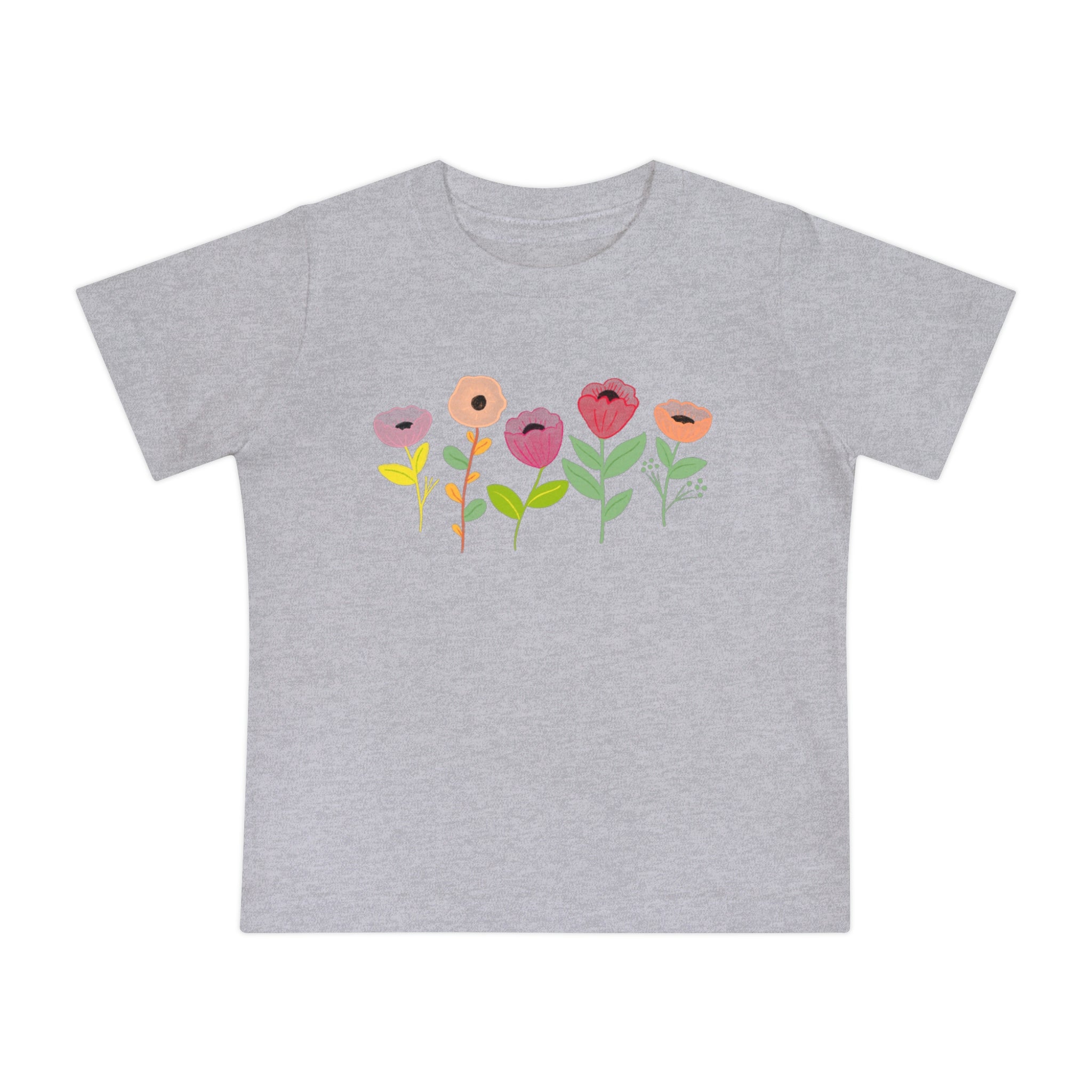 Spring Flowers Baby Short Sleeve T-Shirt