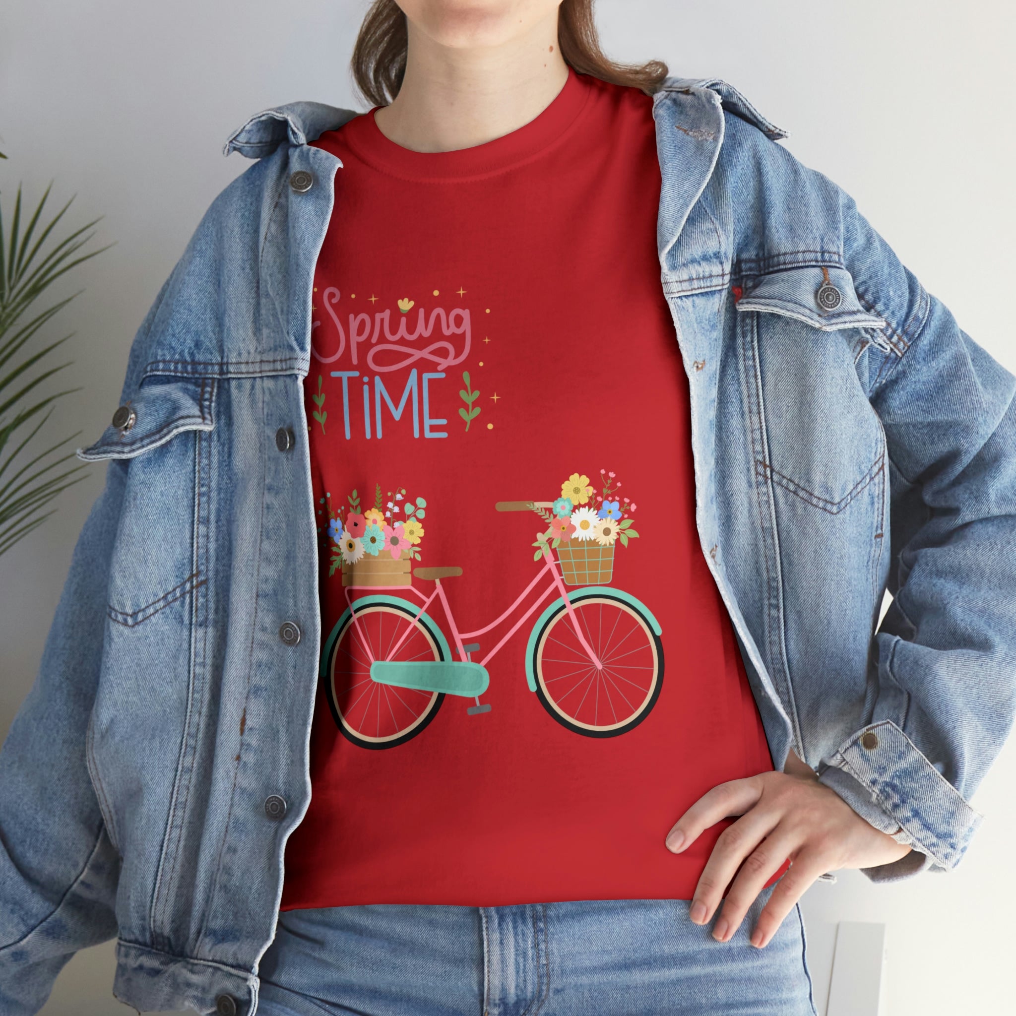Spring Time Unisex Heavy Cotton Tee