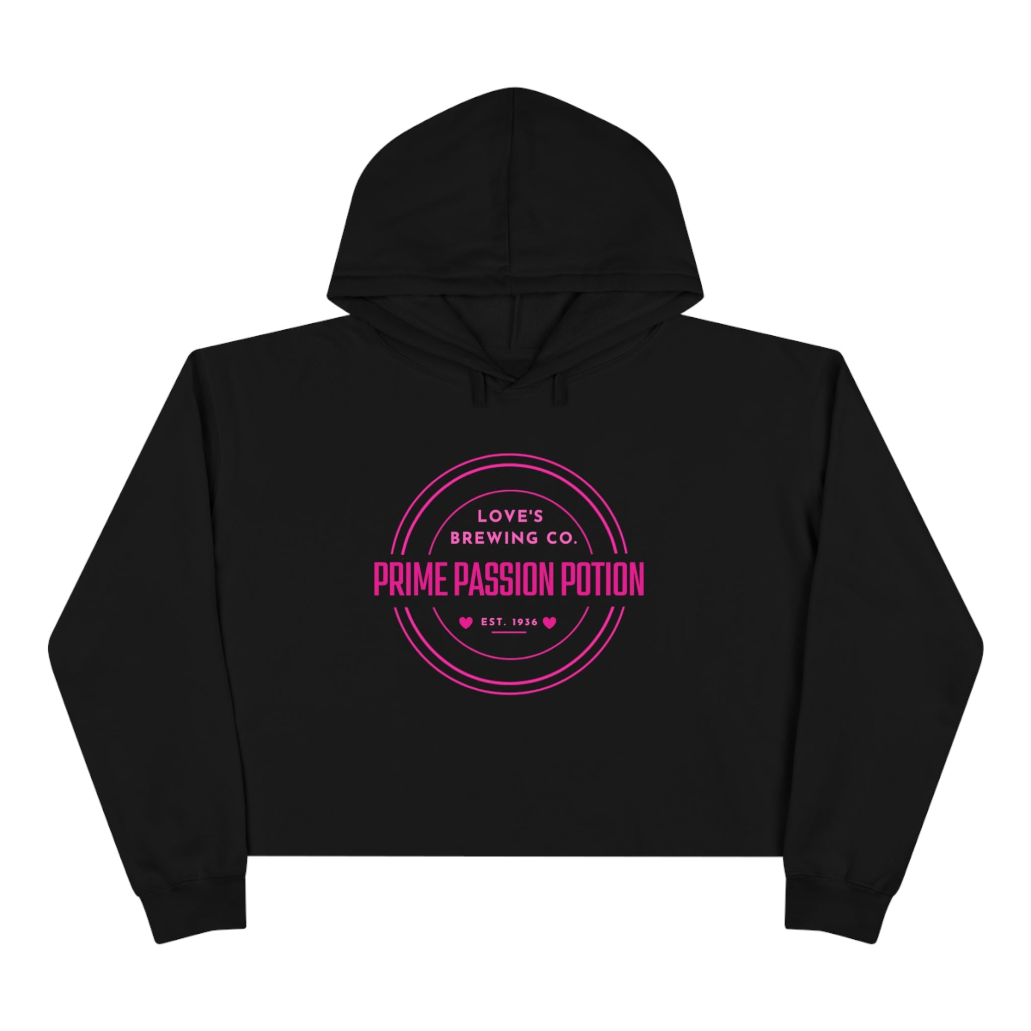 Love's Brewing Co Crop Hoodie