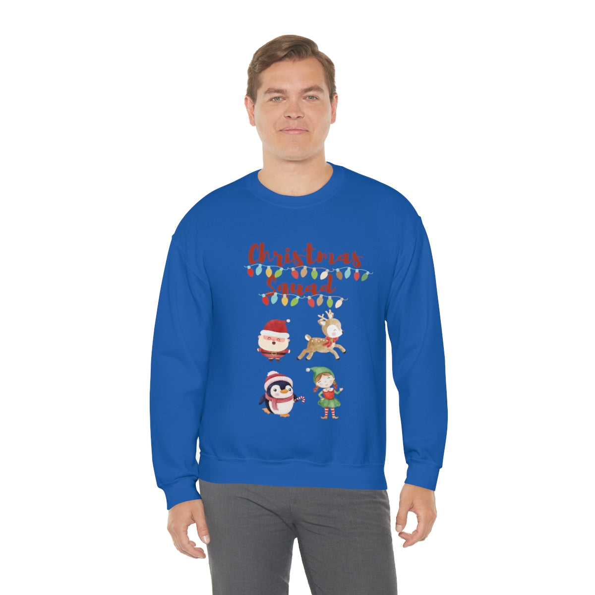 Christmas Squad Unisex Heavy Blend™ Crewneck Sweatshirt