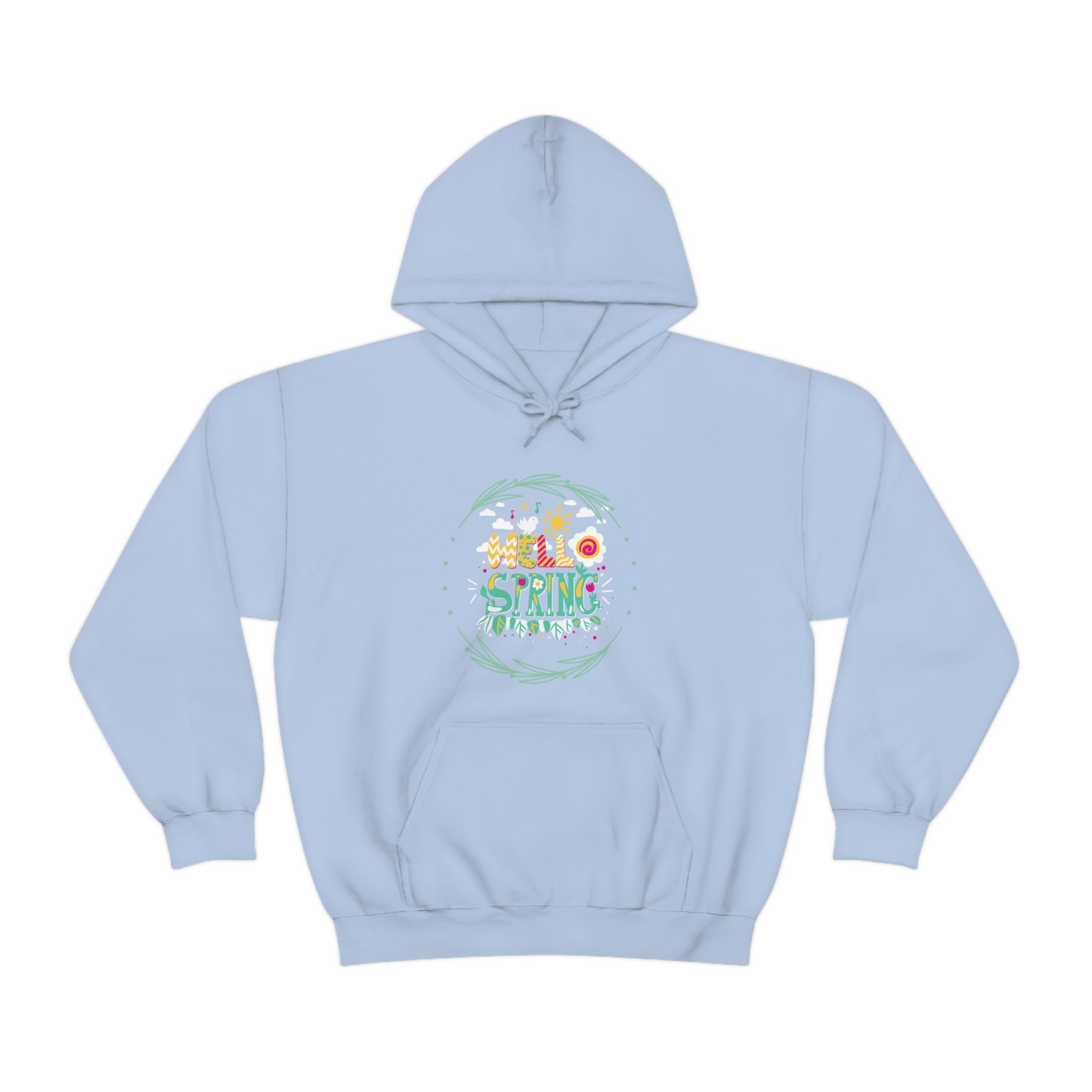 Hello Spring Unisex Heavy Blend™ Hooded Sweatshirt