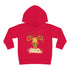 Scarecrow Happy Thanksgiving Toddler Pullover Fleece Hoodie