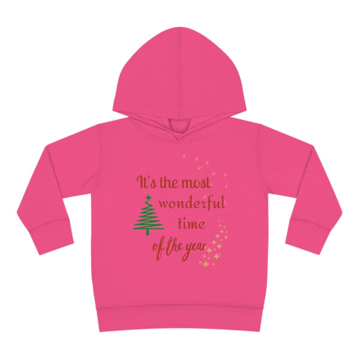 It's The Most Wonderful Time Of The Year Toddler Pullover Fleece Hoodie