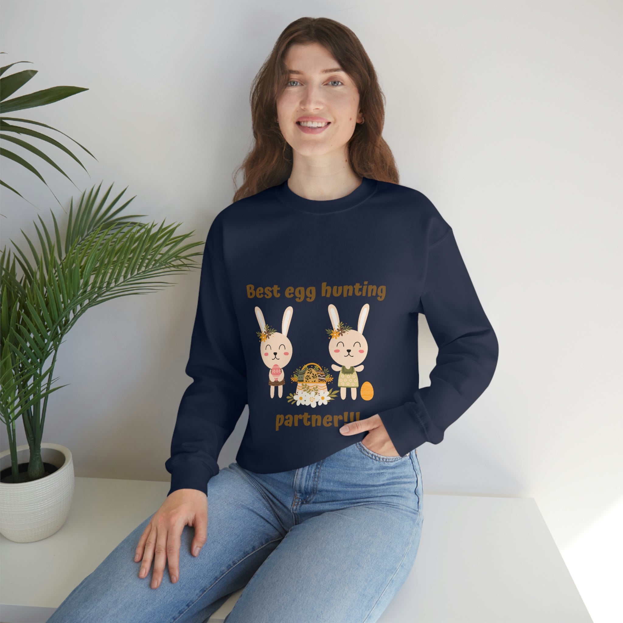 Egg Easter Partner Unisex Heavy Blend™ Crewneck Sweatshirt