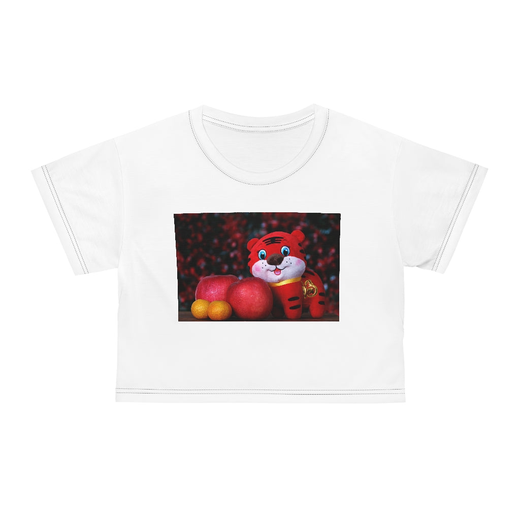 Tiger Lady AOP Crop Tee