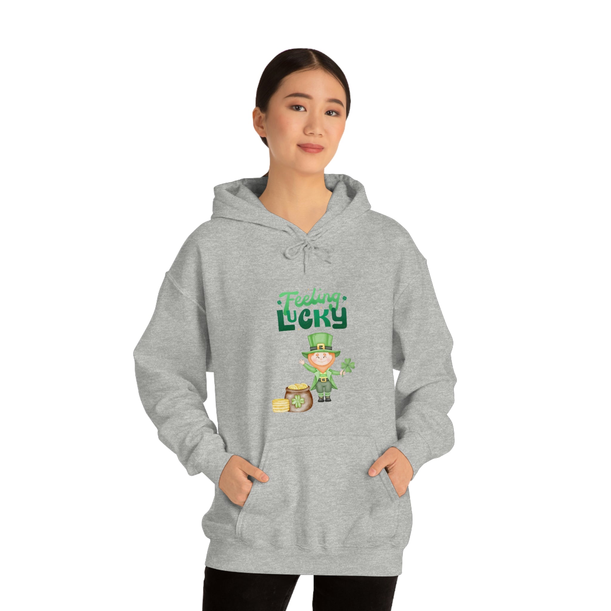 Feeling Lucky Unisex Heavy Blend™ Hooded Sweatshirt