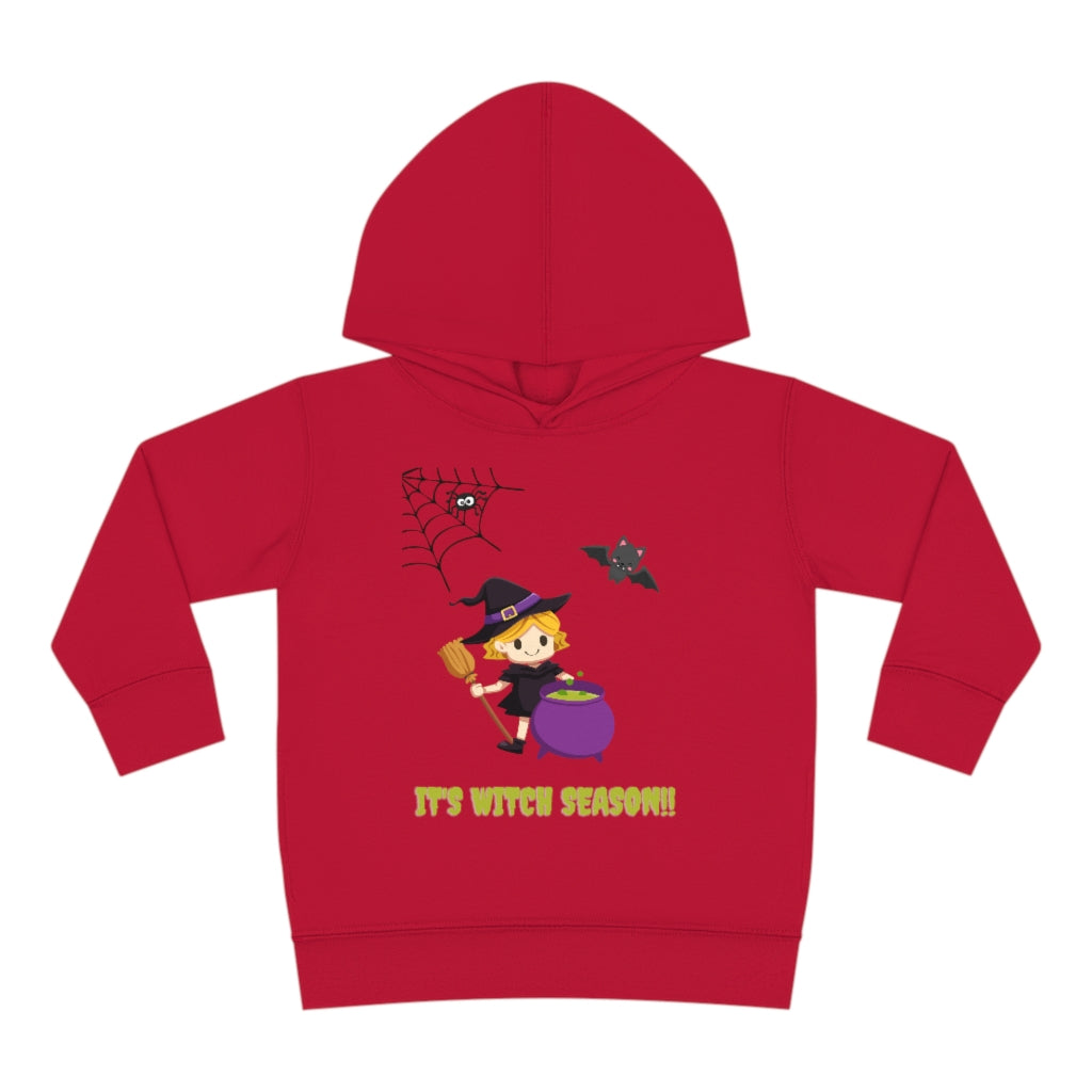 It's Witch Season Toddler Pullover Fleece Hoodie