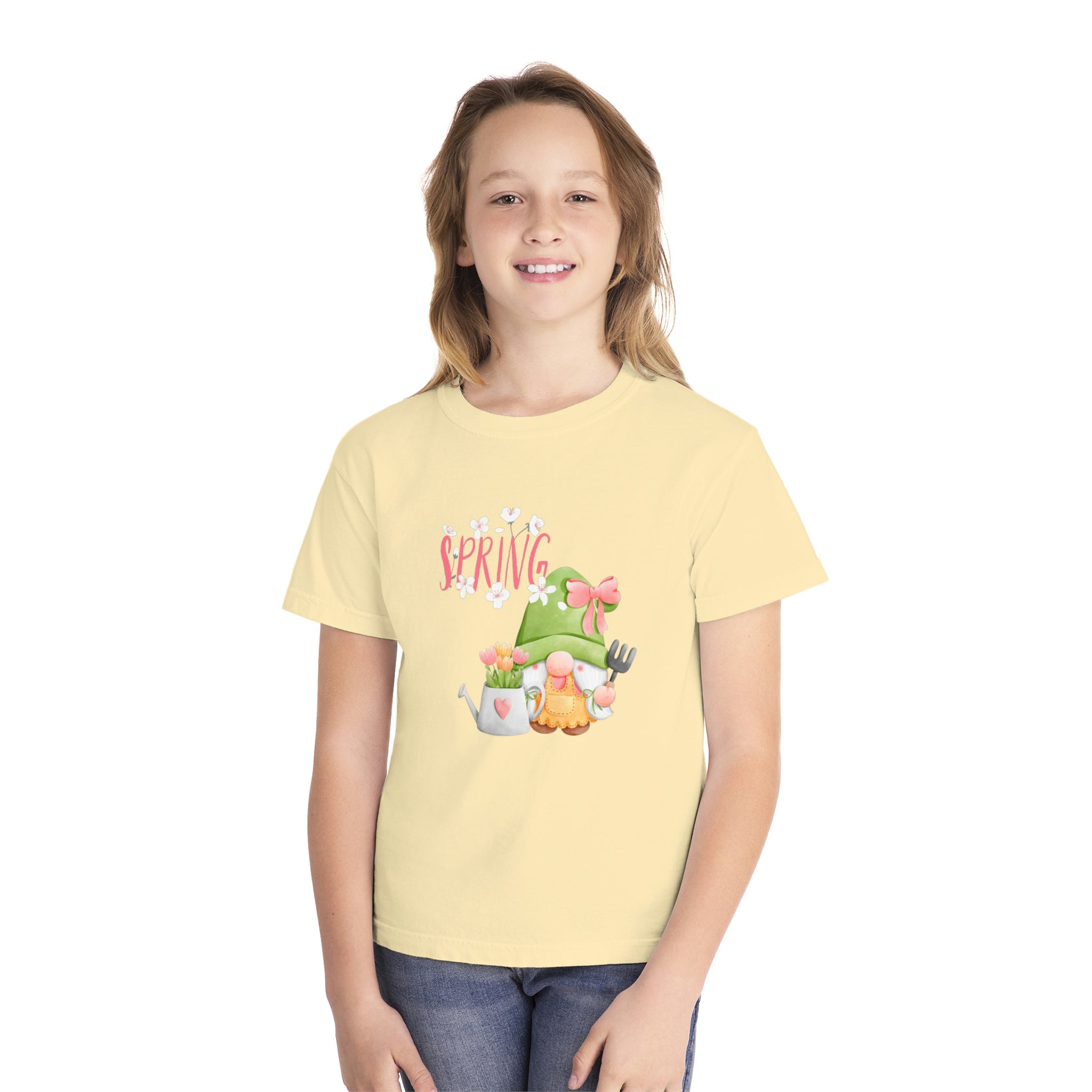 Gnome Happy Spring Youth Midweight Tee