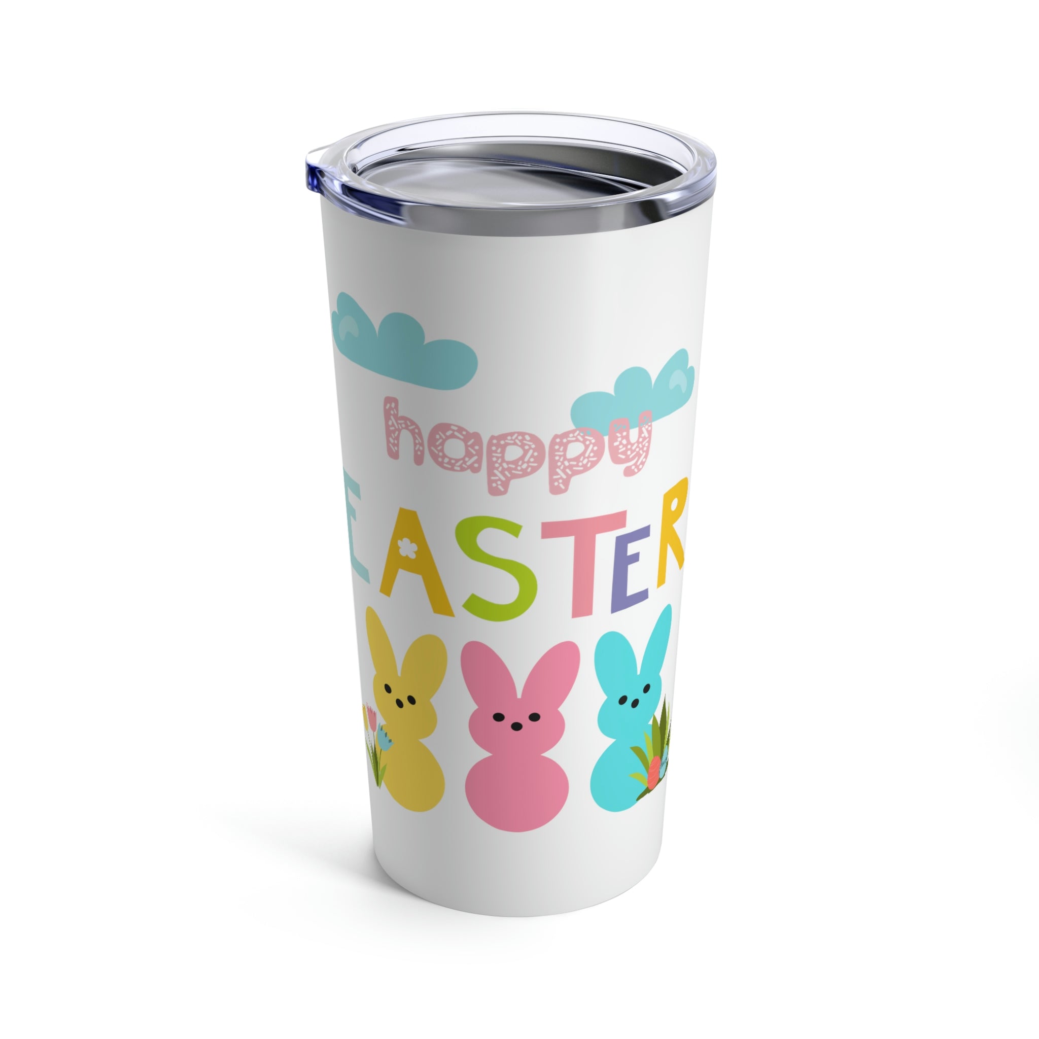 Happy Easter Bunny Tumbler 20oz