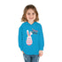 Happy Easter Day Bunny Toddler Pullover Fleece Hoodie