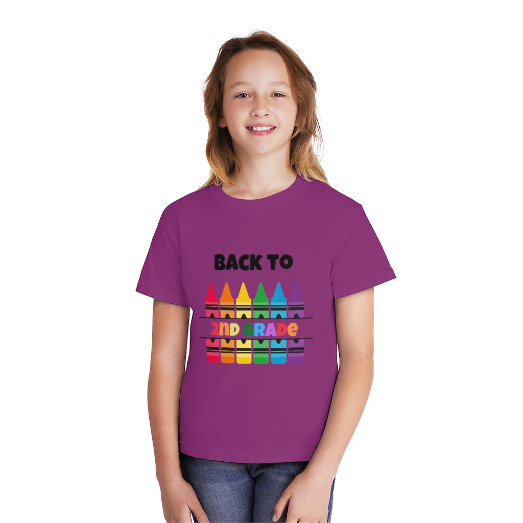 Back to Second Grade Youth Midweight Tee