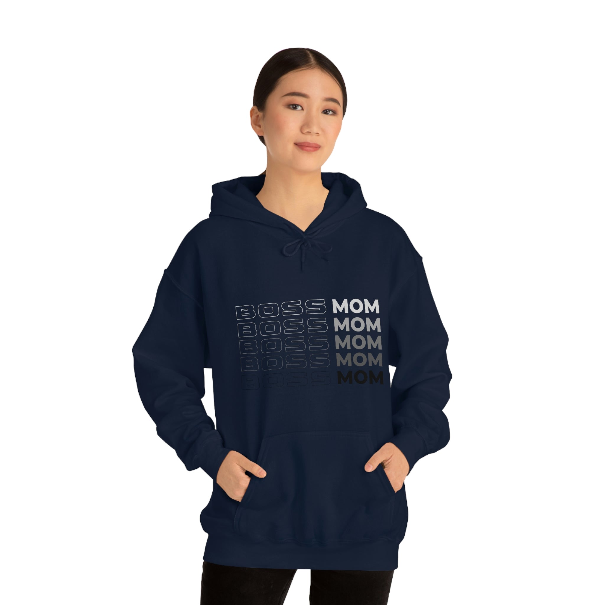 Boss Mom Unisex Heavy Blend™ Hooded Sweatshirt