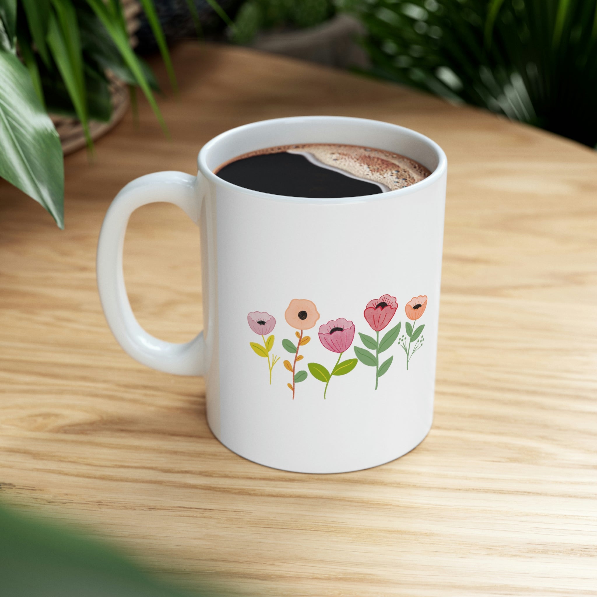 Spring Flowers Ceramic Mug 11oz