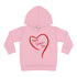 Happy Valentine's Day Toddler Pullover Fleece Hoodie