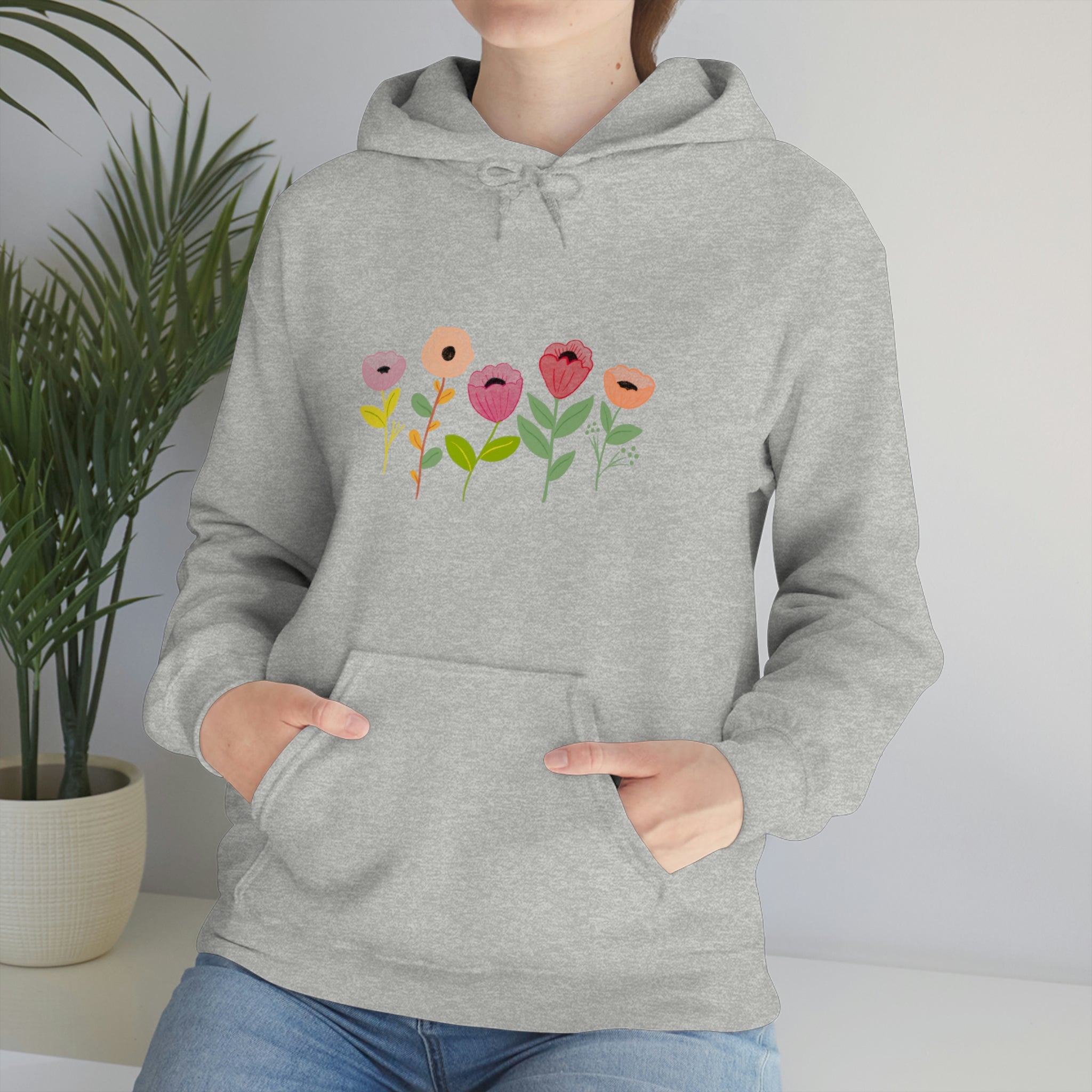 Spring Flowers Unisex Heavy Blend™ Hooded Sweatshirt