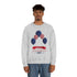 Happy President's Day Stars & Stripe Unisex Heavy Blend™ Crewneck Sweatshirt