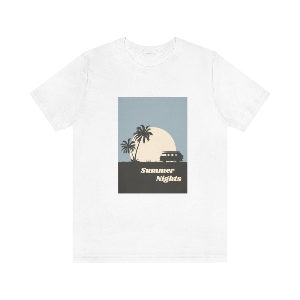 Summer Nights Unisex Jersey Short Sleeve Tee