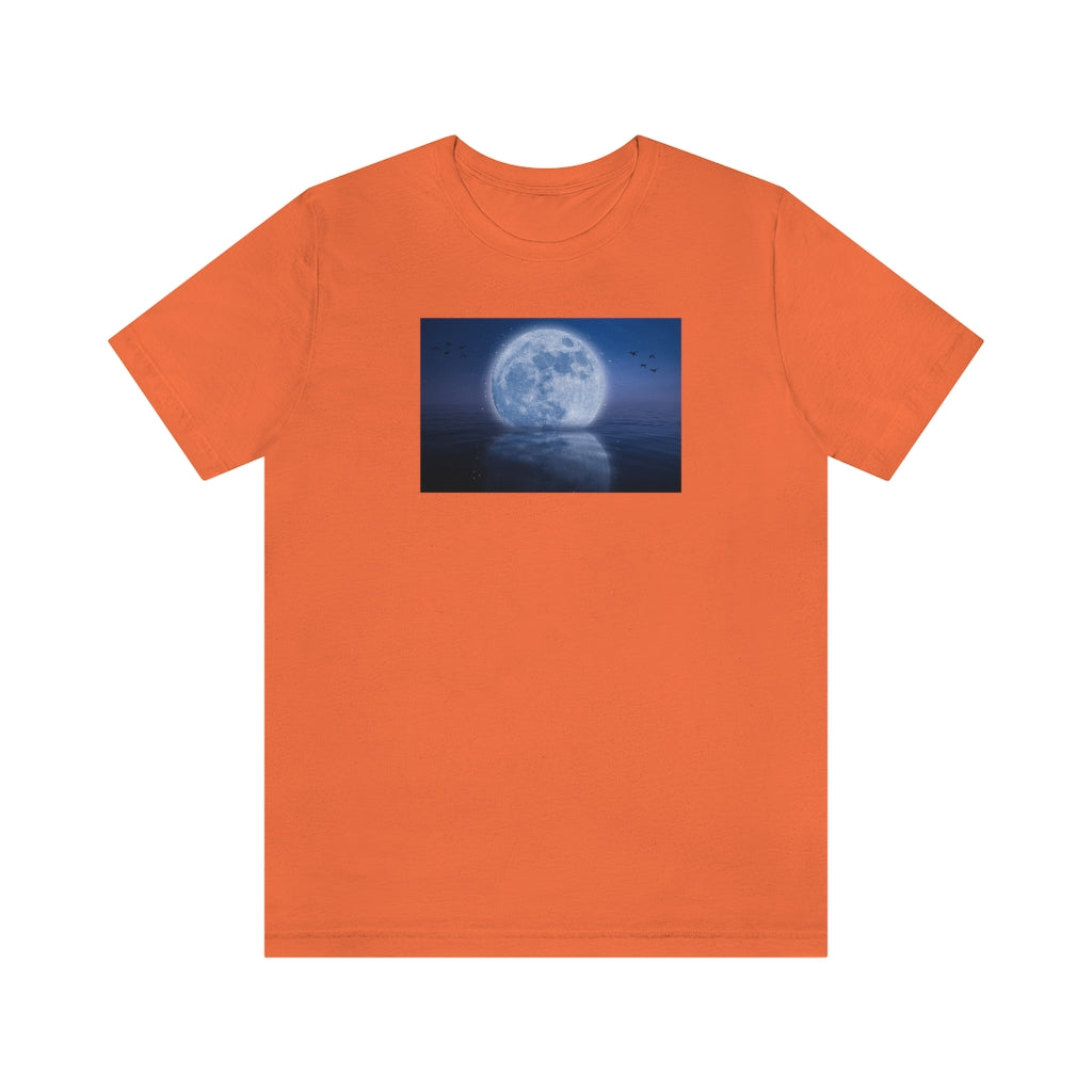 Mystical  Moon Unisex Jersey Short Sleeve Tee