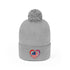 US Flag Pom Pom Beanie