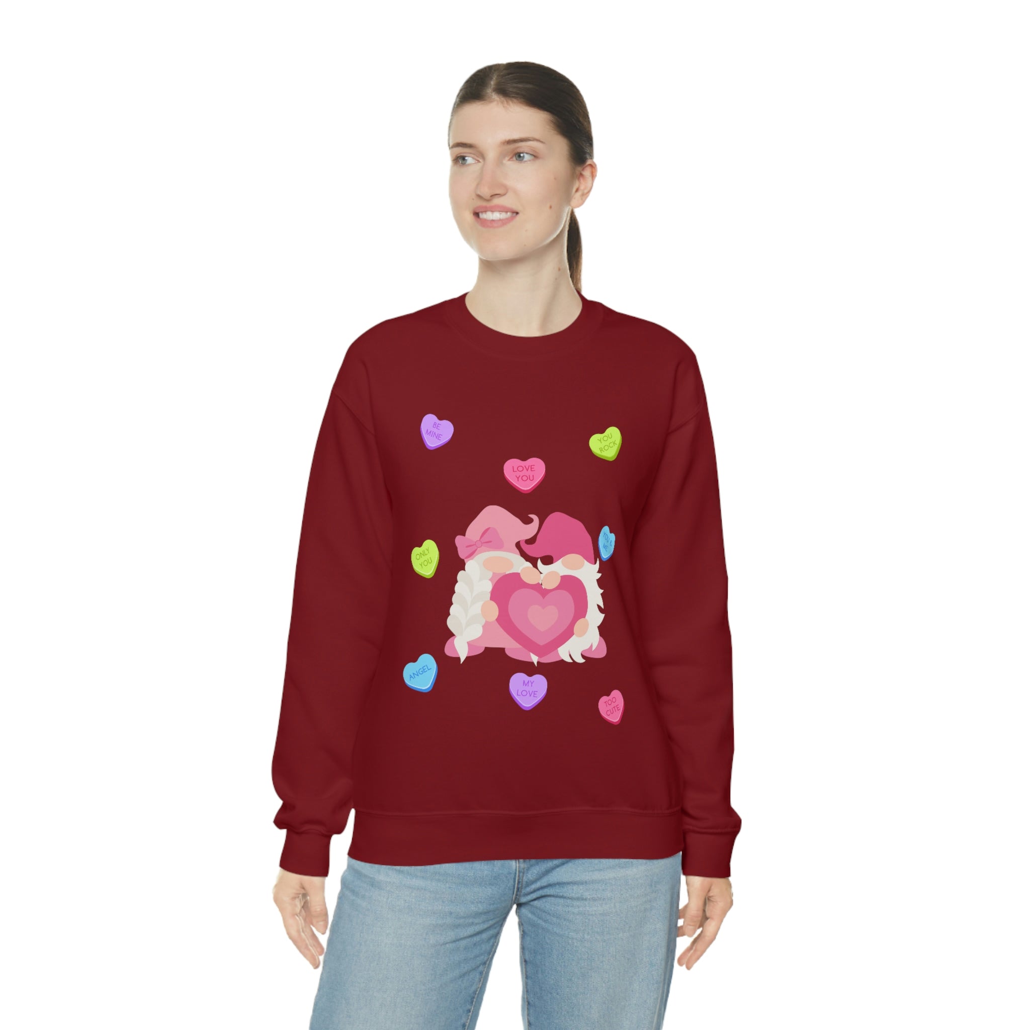 You Gnome I Love You!! Unisex Heavy Blend™ Crewneck Sweatshirt