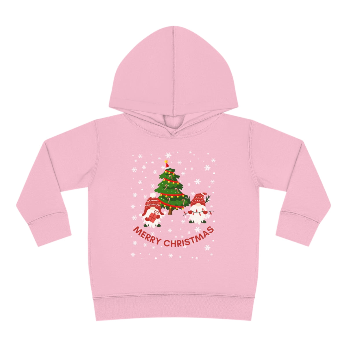 Merry & Bright Holidays ChristmasToddler Pullover Fleece Hoodie