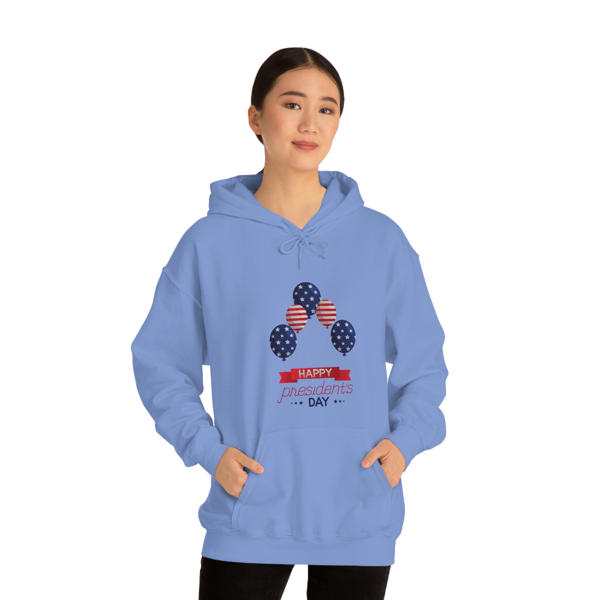 Happy President's Day Stars & Stripe Unisex Heavy Blend™ Hooded Sweatshirt