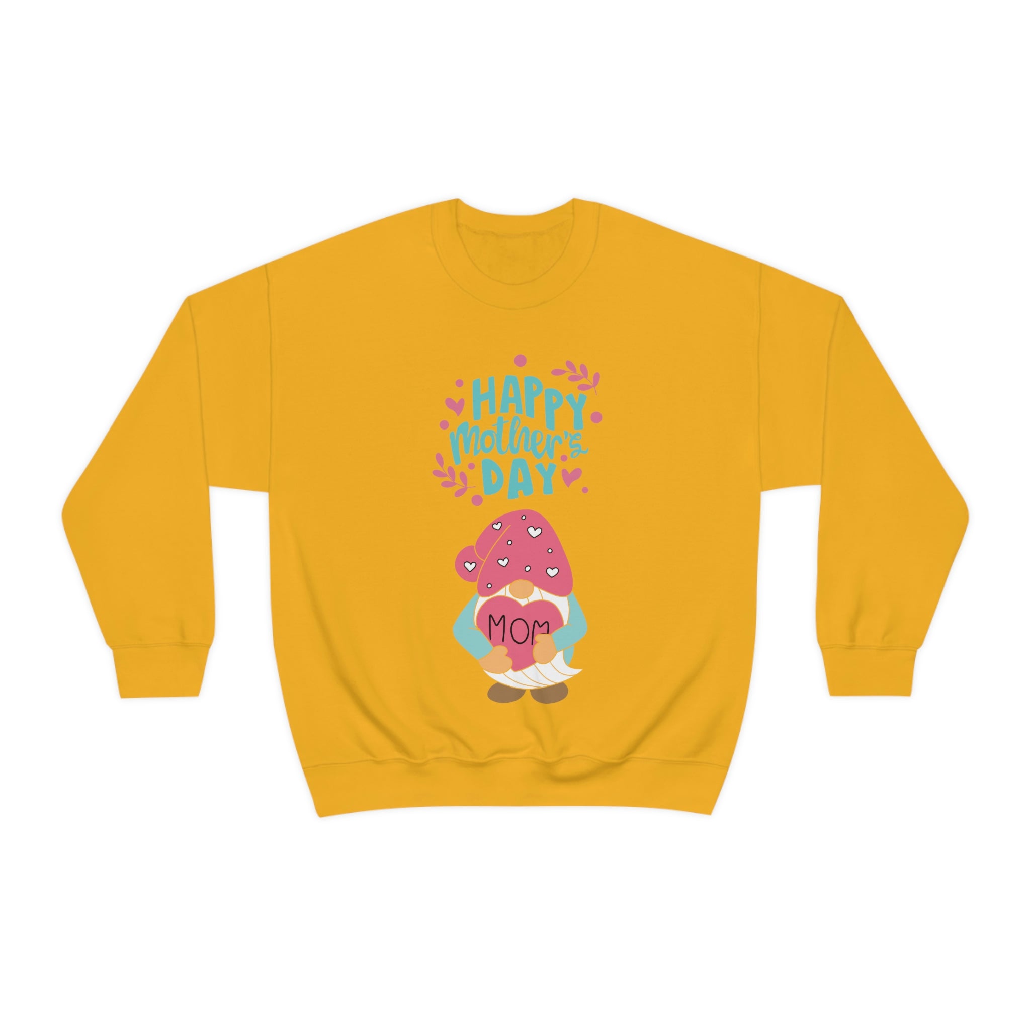 Happy Mother's Day Gnome Unisex Heavy Blend™ Crewneck Sweatshirt