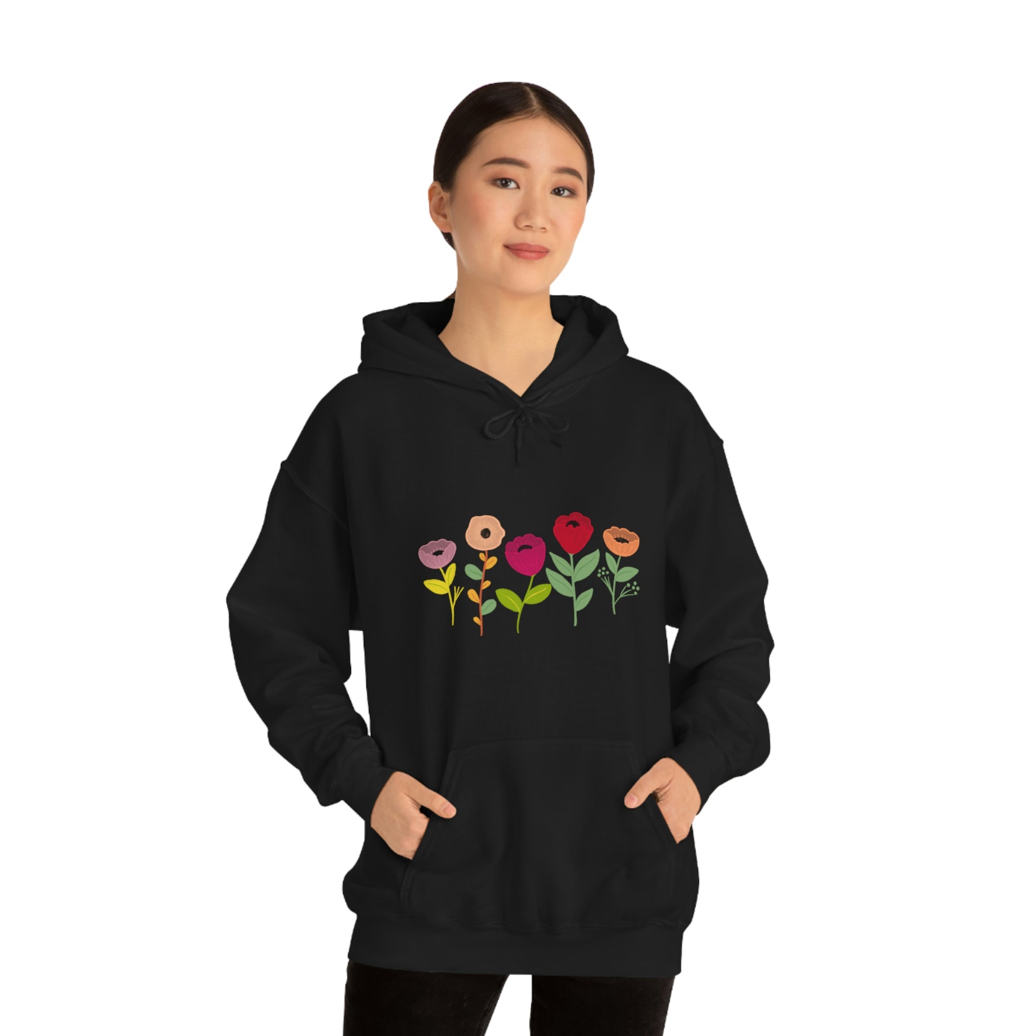 Spring Flowers Unisex Heavy Blend™ Hooded Sweatshirt