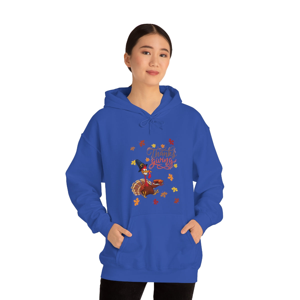 Thanksgiving Turkey Unisex Heavy Blend™ Hooded Sweatshirt