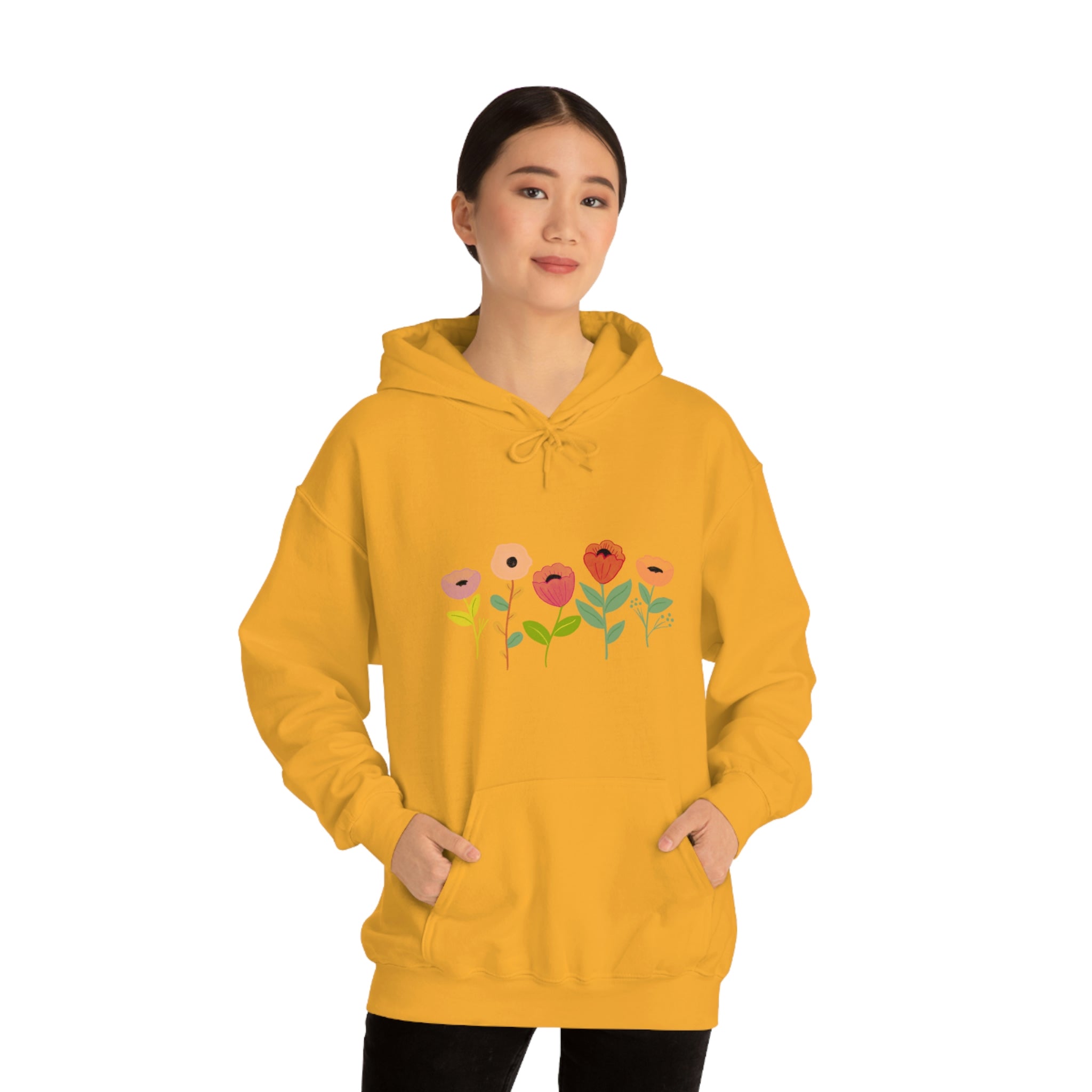 Spring Flowers Unisex Heavy Blend™ Hooded Sweatshirt