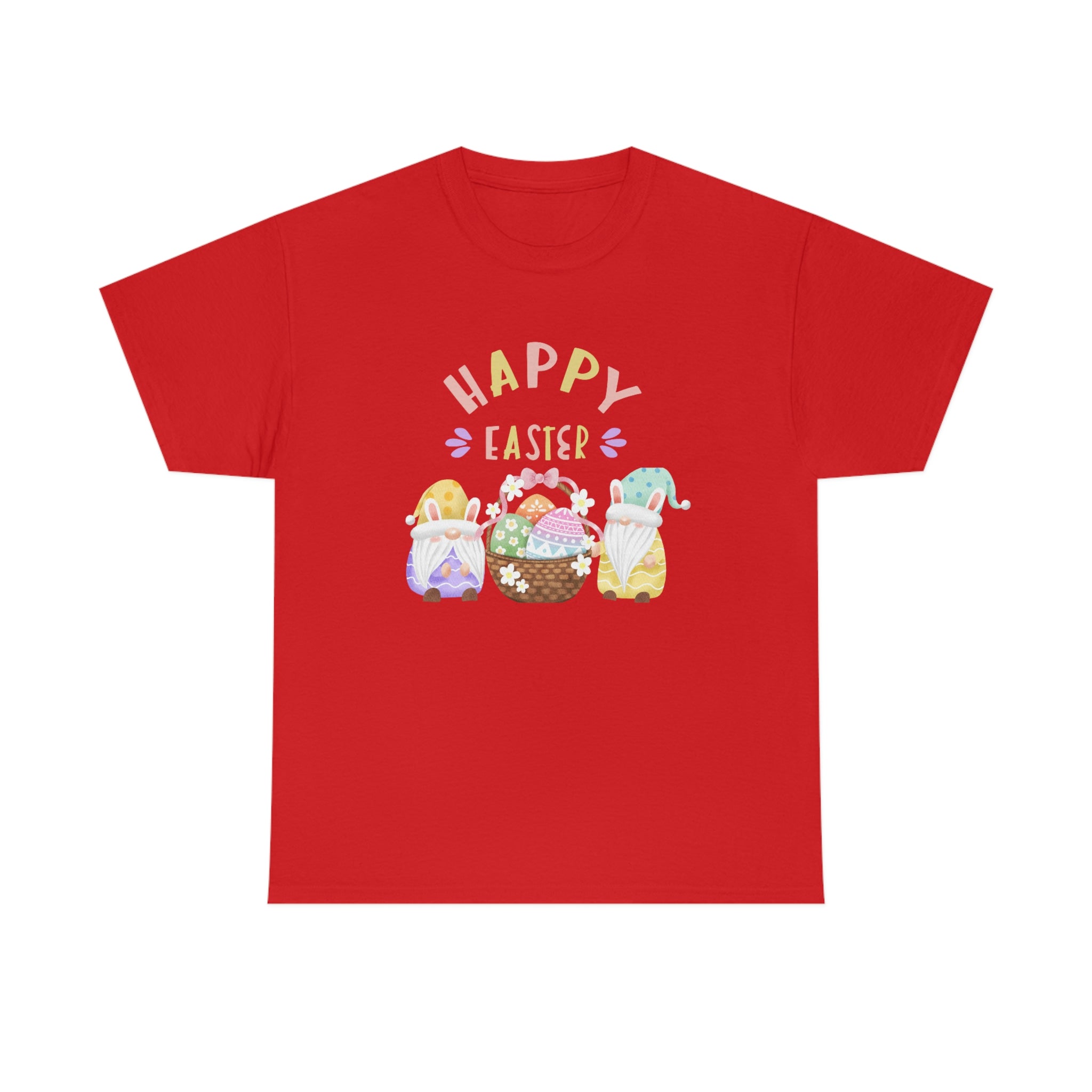 Happy Easter Gnome Unisex Heavy Cotton Tee
