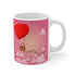 Happy Valentine You And Me Drifting Away Ceramic Mugs (11oz\15oz\20oz)