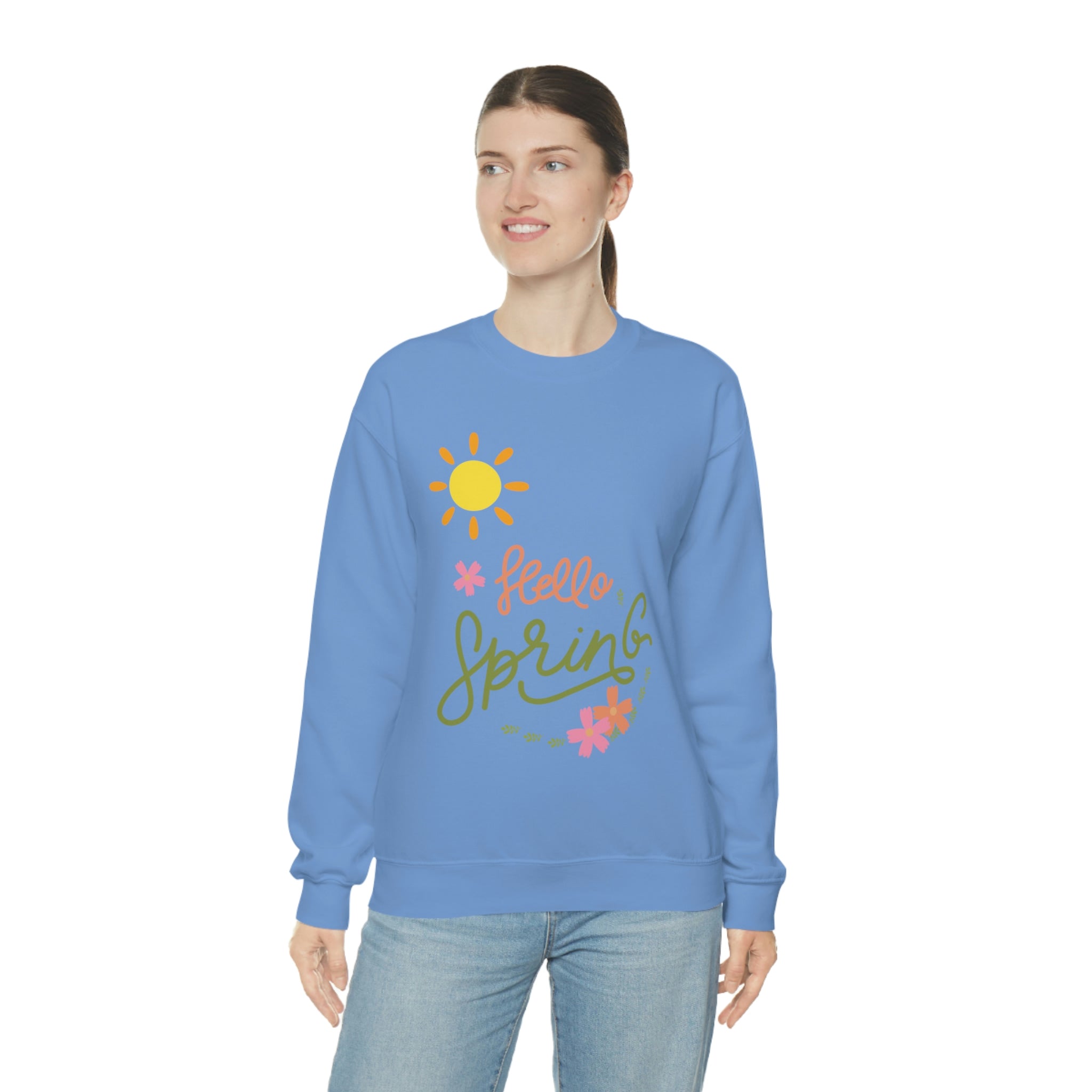 Spring Sunshine Unisex Heavy Blend™ Crewneck Sweatshirt