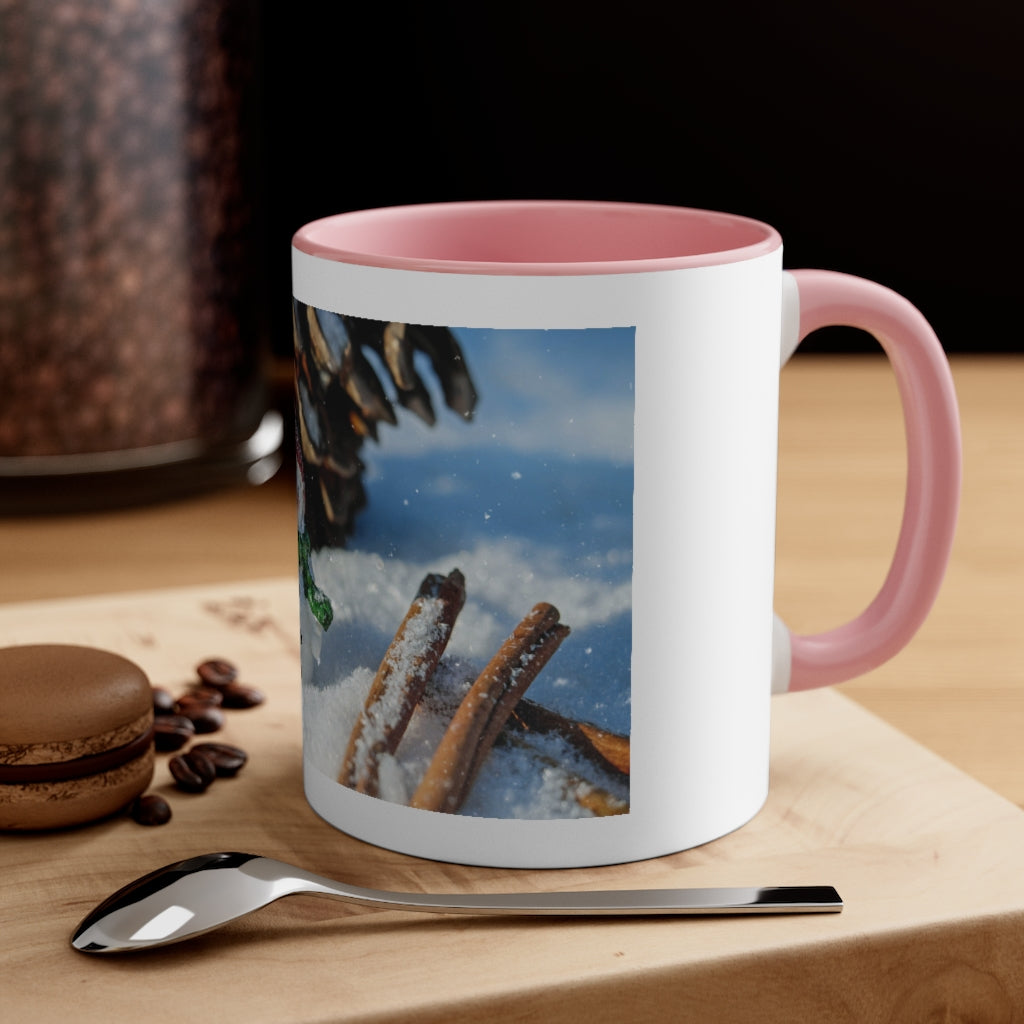 Merry Christmas Accent Coffee Mug, 11oz