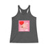 Happy Valentine's Day Women's Tri-Blend Racerback Tank