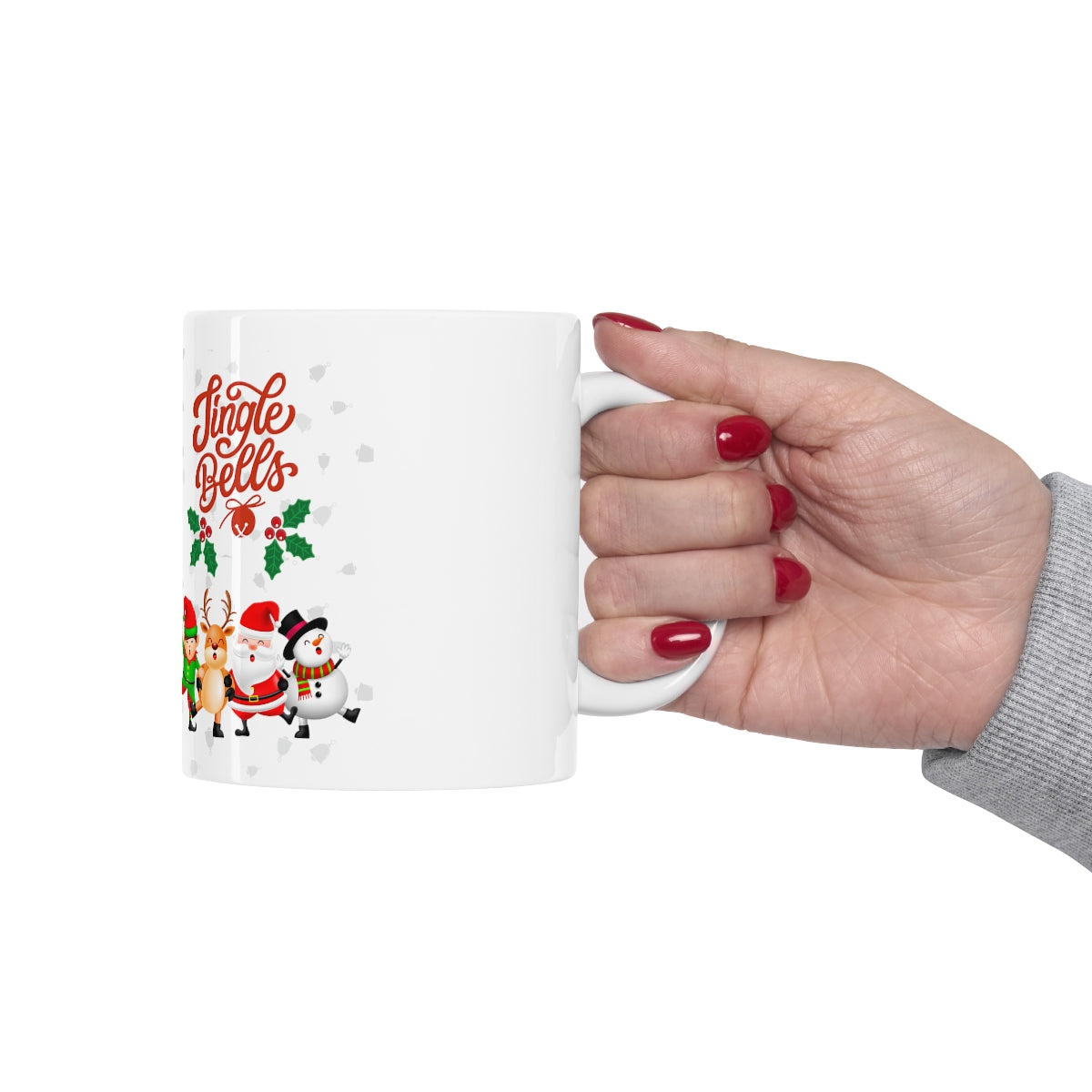 Jingle Bells Ceramic Mug 11oz