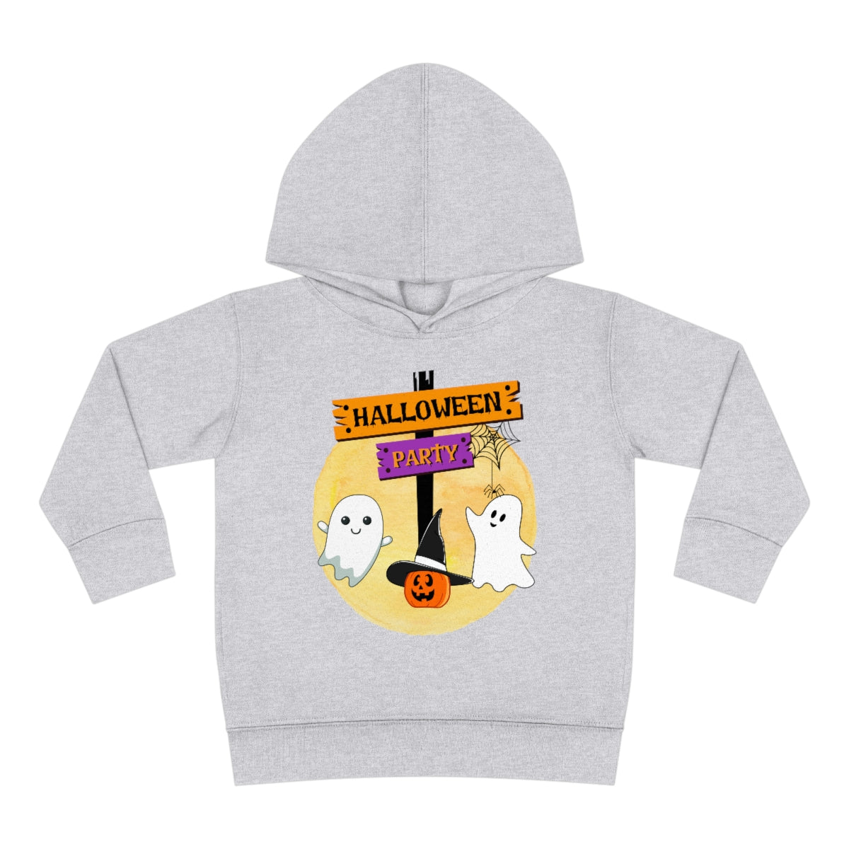 Halloween Party Toddler Pullover Fleece Hoodie