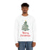 Merry Christmas Tree Unisex Heavy Blend™ Crewneck Sweatshirt