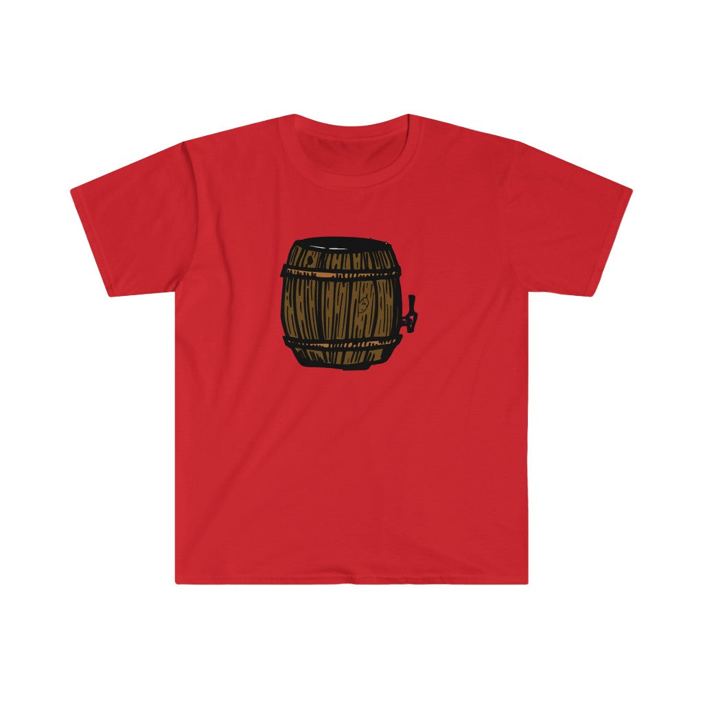 Keg Beer Unisex Softstyle T-Shirt