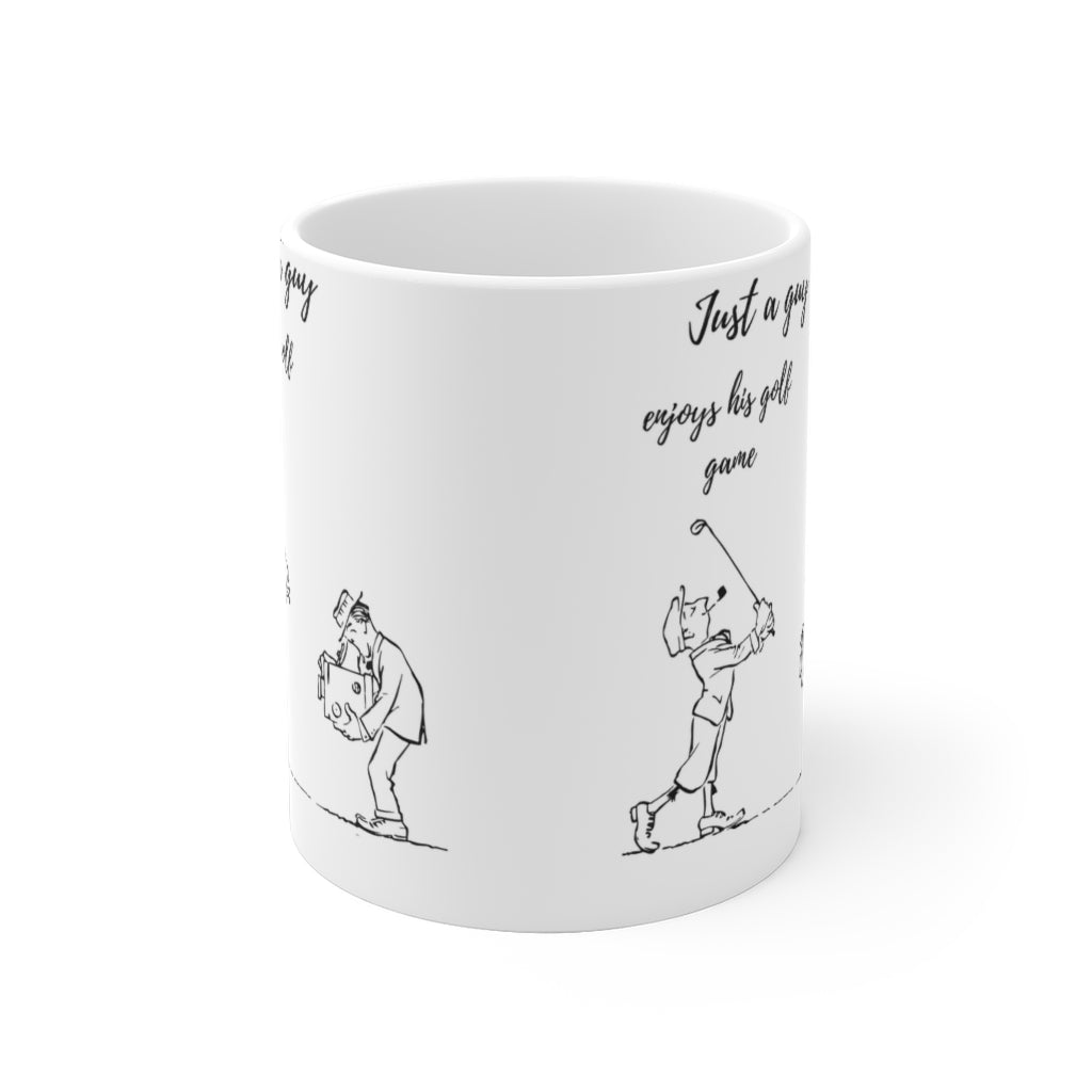 Golfer Ceramic Mug (EU)