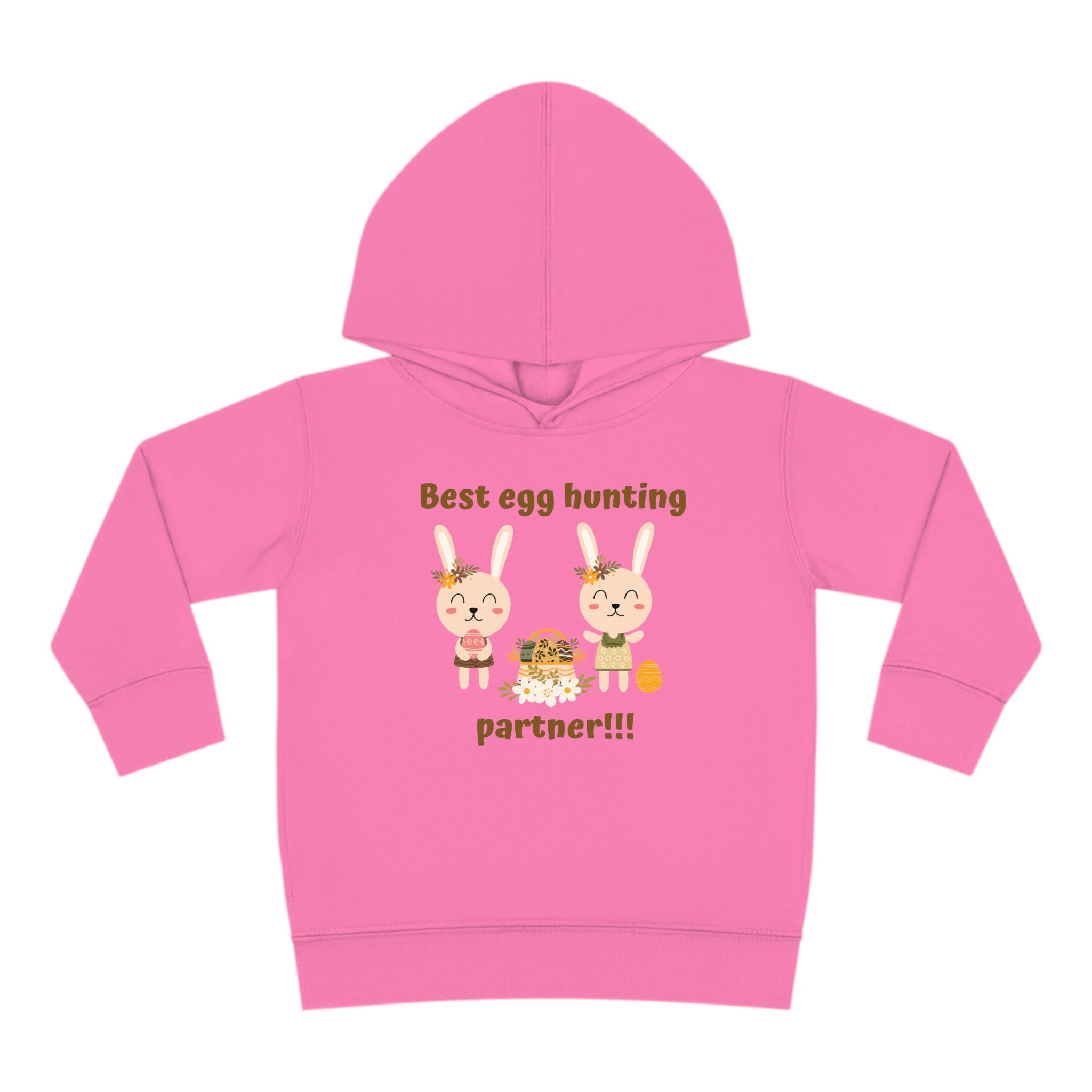 Egg Easter Partner Toddler Pullover Fleece Hoodie