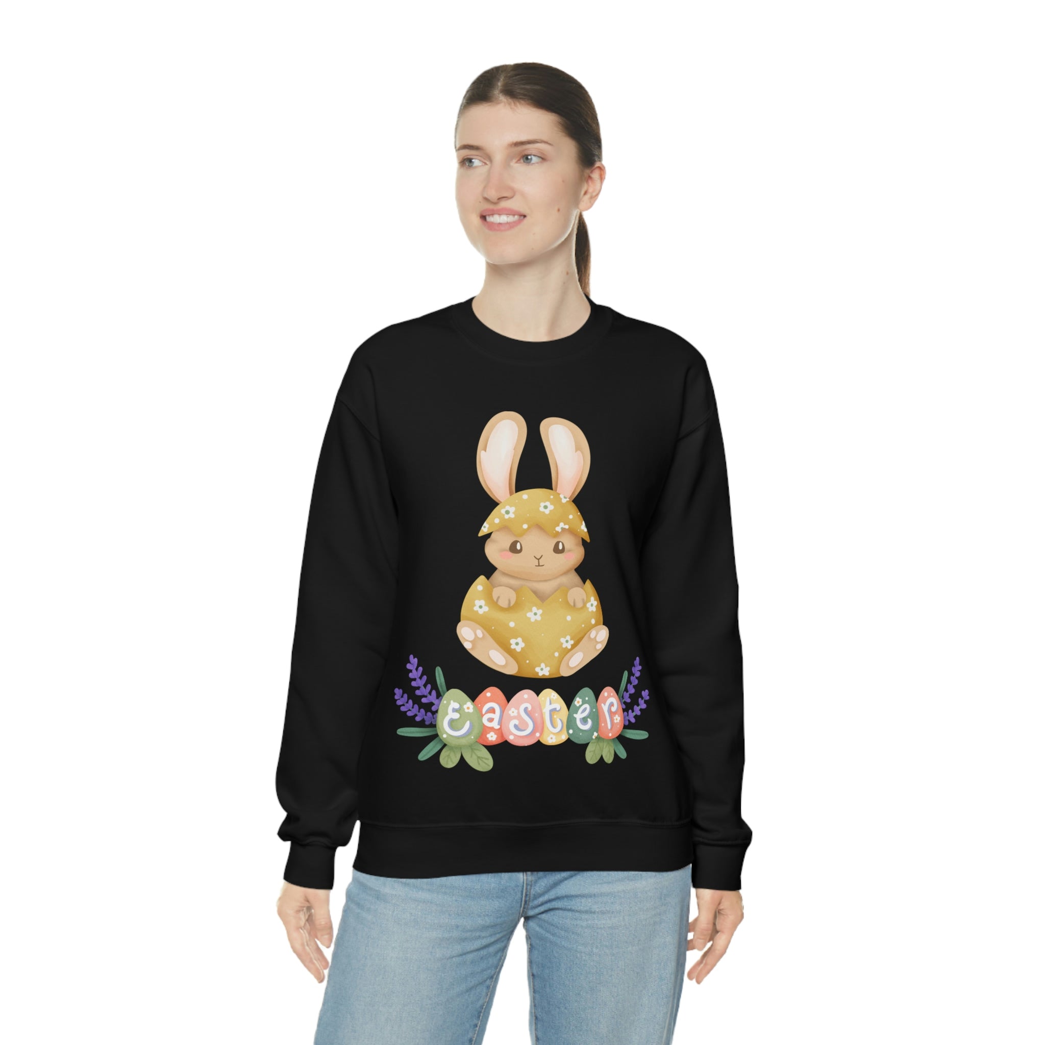 Easter Hunt Is On Unisex Heavy Blend™ Crewneck Sweatshirt