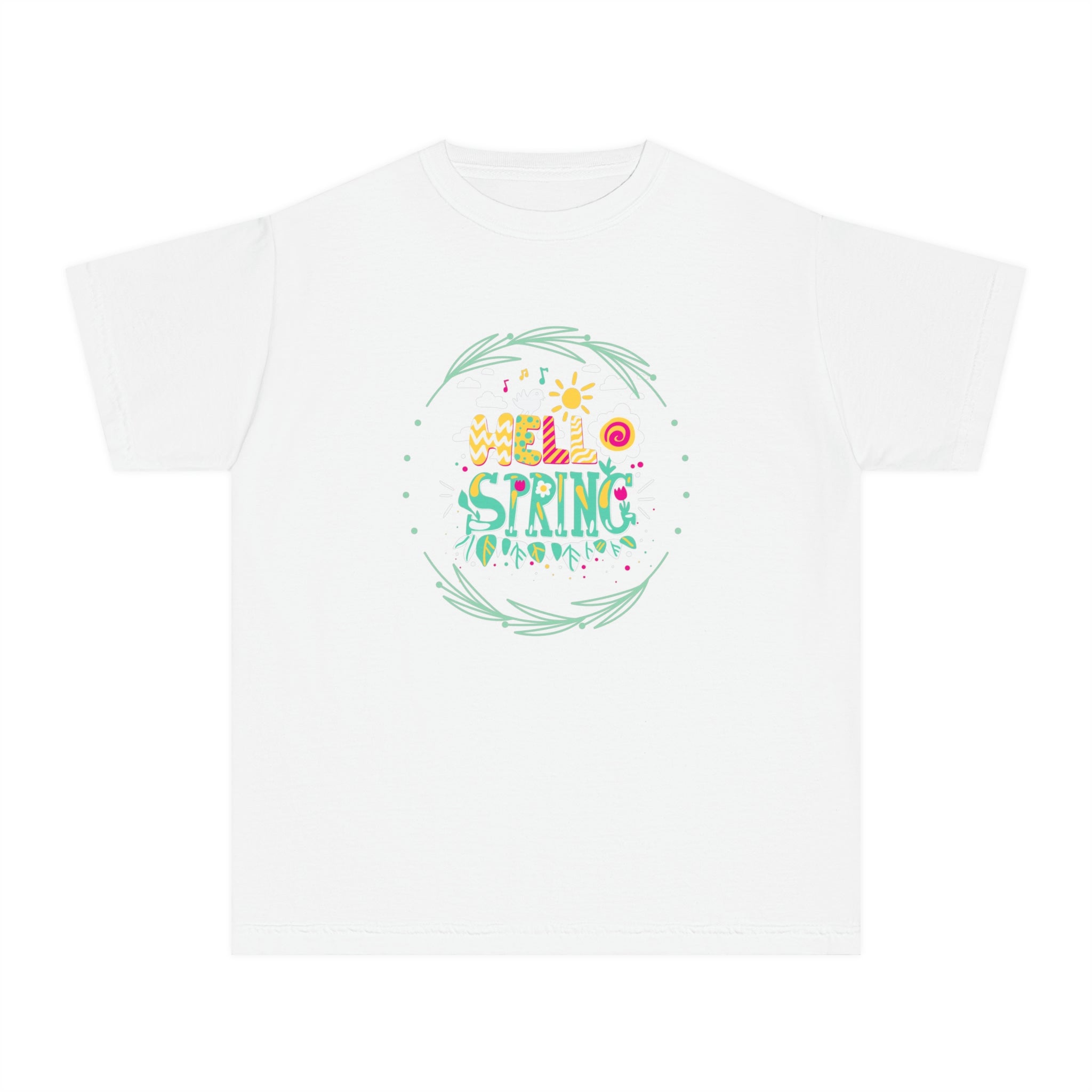 Hello Spring Youth Midweight Tee