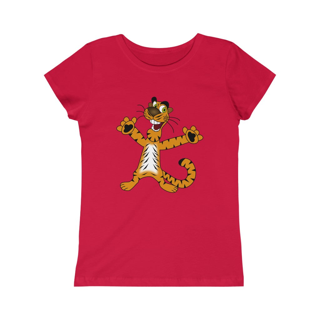 Little Tigers Girls Princess Tee