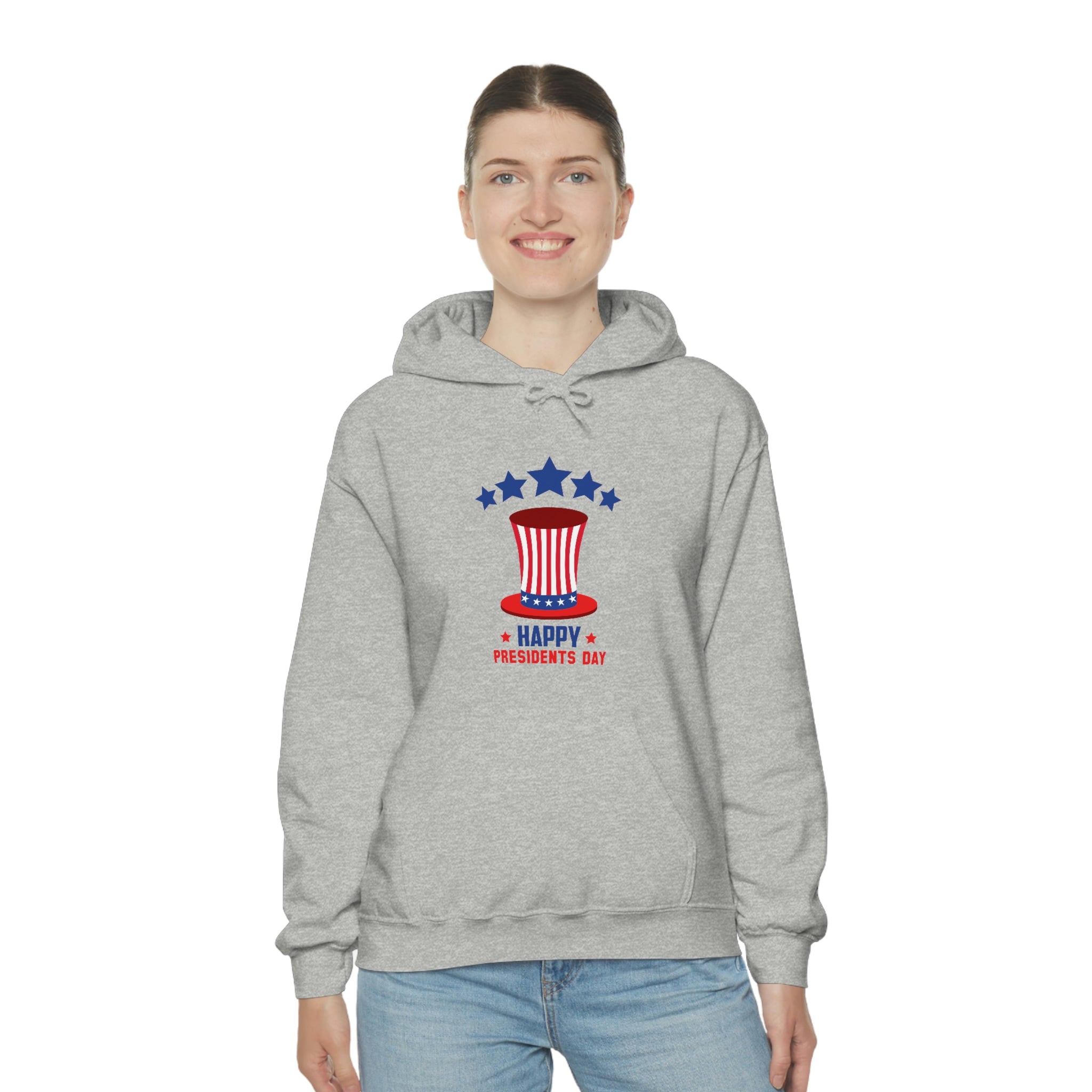 Happy President's Day Hat Unisex Heavy Blend™ Hooded Sweatshirt