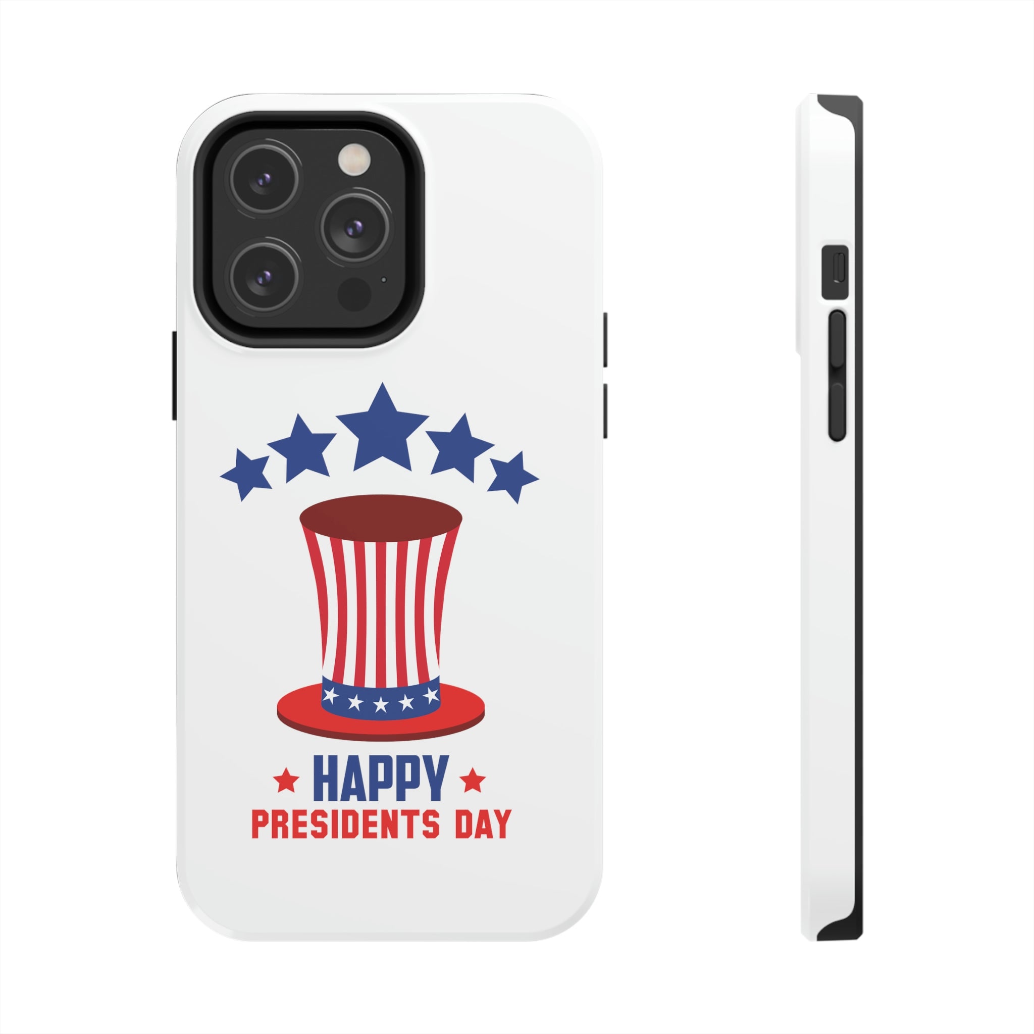 Happy President's Day Hat Tough Phone Cases, Case-Mate