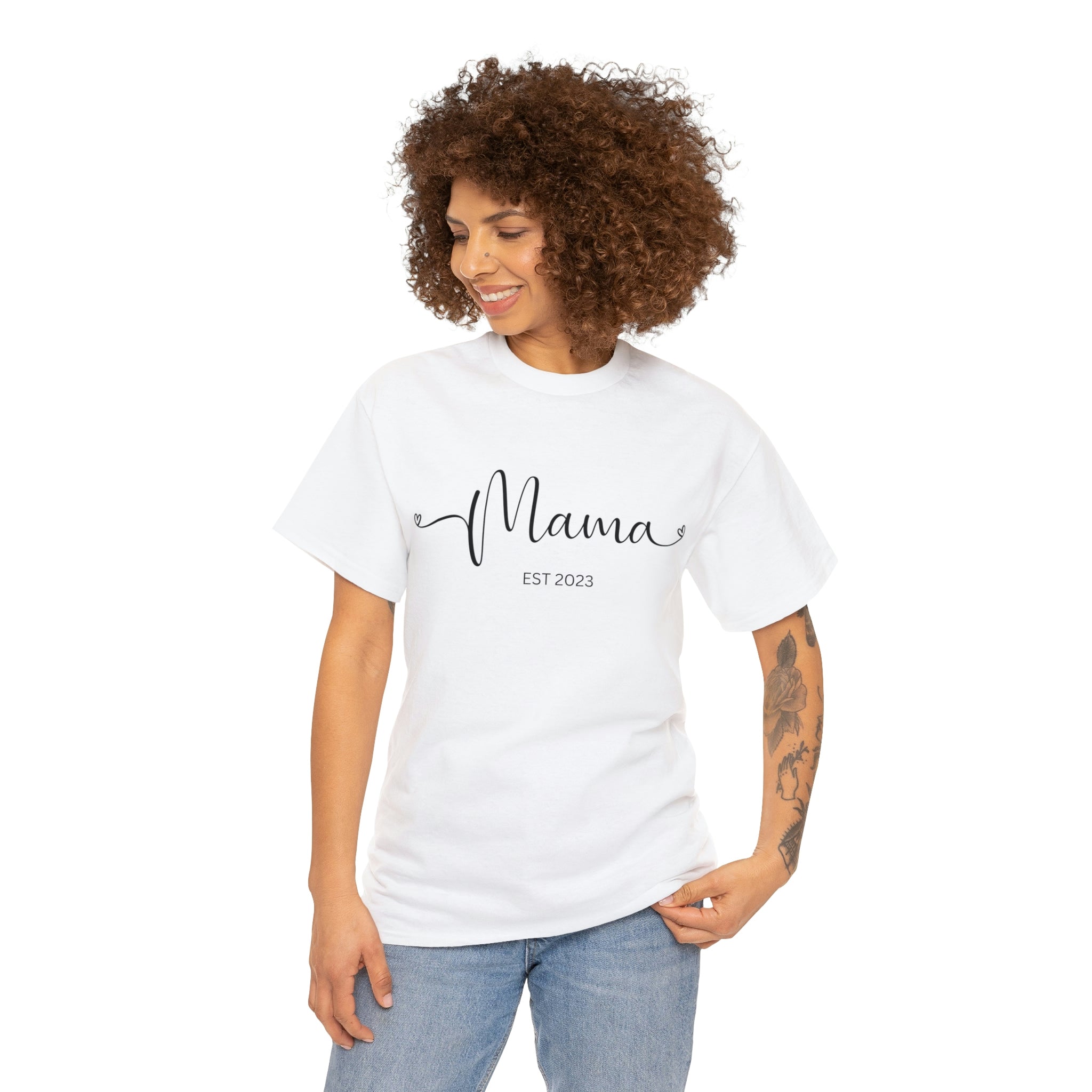 Happy Mama Day Unisex Heavy Cotton Tee